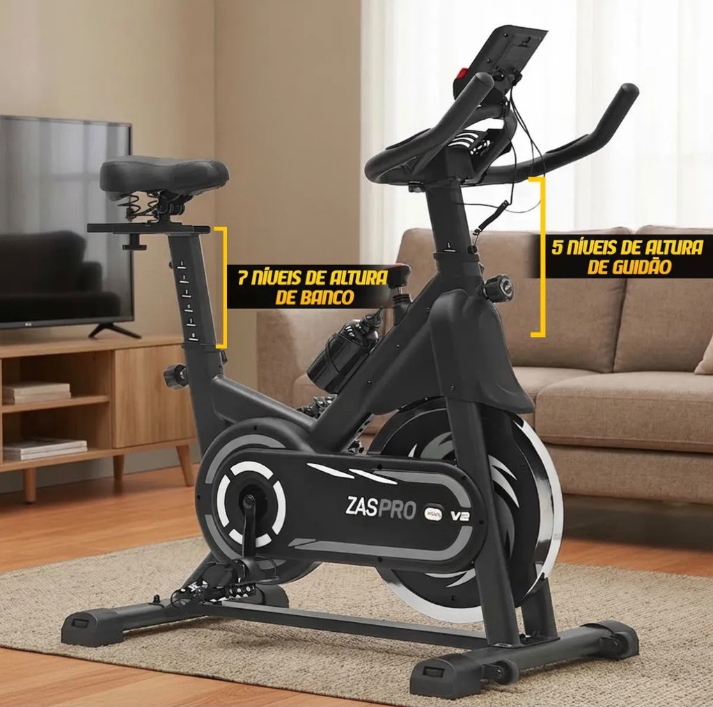 Bicicleta ergométrica para os noivos